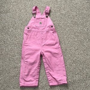 Carhartt Baby Girl Bib Overall